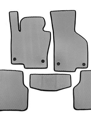 Коврики eva (серый) для volkswagen passat b6 2006-2012 гг