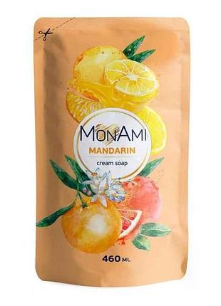 Мыло жидкое 460мл дом-пак mandarin тм monami