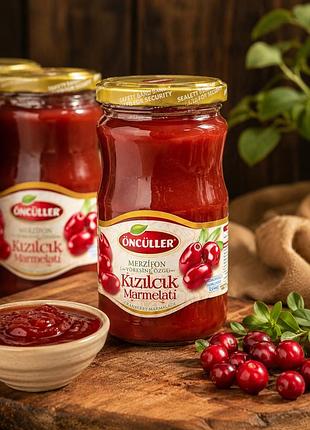 Мармелад із кизилу öncüller kızılcık marmelatı, 430 г