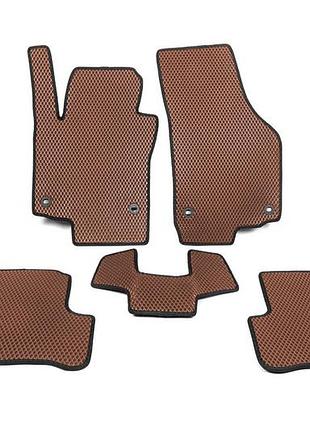 Коврики eva (кирпичные) для volkswagen golf 5 2003-2009 гг