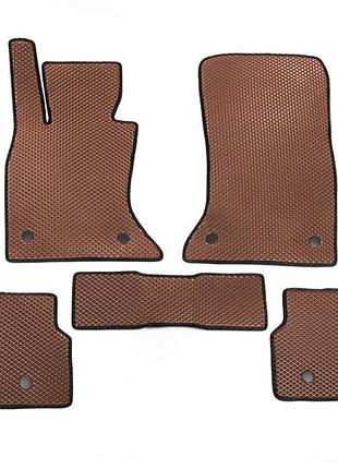 Коврики 2013-2016 (eva, коричневые) для bmw 5 серия f10/f11 2010–2016 гг
