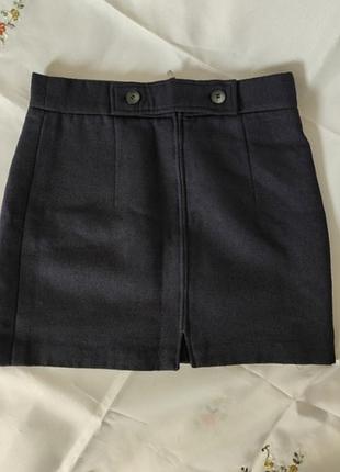 Юбка короткая zara, l размер
