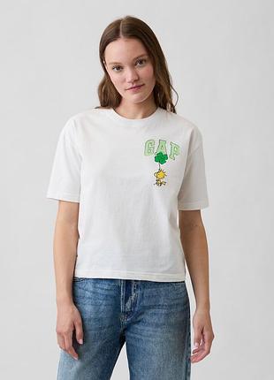Жіноча футболка gap з принтом snoopy