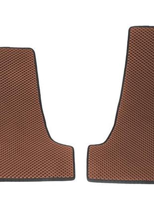 Коврики eva (коричневые, передние, для 2-20261) для volkswagen t5 transporter 2003-2010 гг