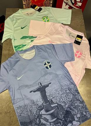 Футболка nike brazil | nike brazil футболка | футбольна футболка nike