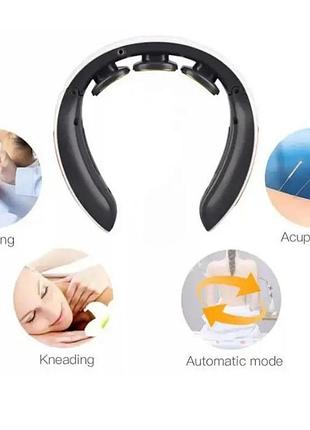 Масажери для шиї для гідромасажу smart neck massager hx-1680 подушка масажу попереку lt-58