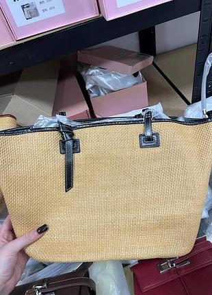 🤍 solara bag raffia/black