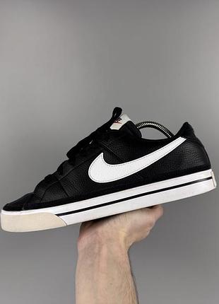 Розмір 42.5 27 см шкіряні кросівки nike court legacy next nature