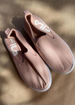 Слипоны мокасины fila, 30 размер