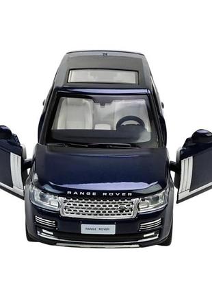 Машинка range rover модель металічна 15 см зі світлом фар та звуком