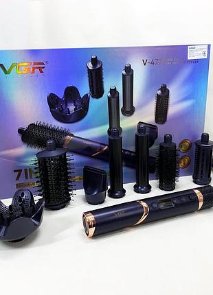 Фэн-стайлер vgr 7 в 1 v-477 professional 7 насадок 1400 вт top shop ua_
