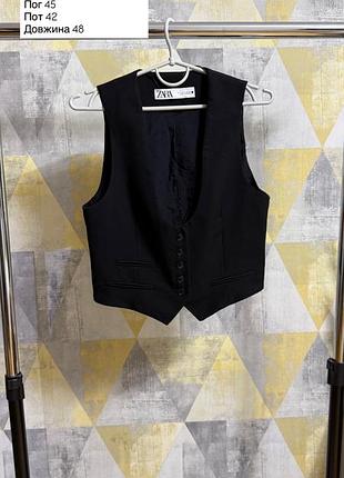 Жіноча жилетка zara 🤍