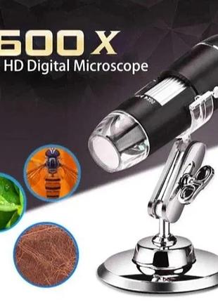 Usb мікроскоп микроскоп цифровой с увеличительным стеклом 1000x/1600x