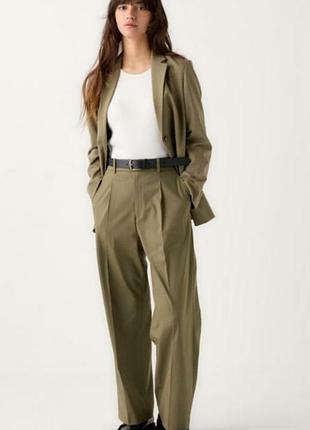 Uniqlo pleated wide  широкие брюки /15241/