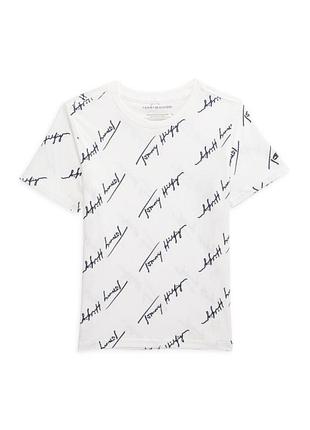 Детская футболка tommy hilfiger с логотипом