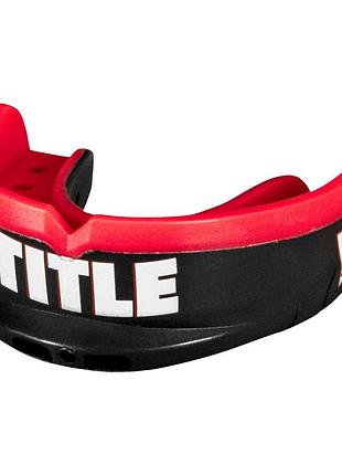 Капа title boxing air force duo-defense 2.0 дитяча (вік до 10) black/red