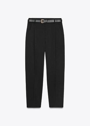 Брюки жіночі zara чорні класичні брюки ххл