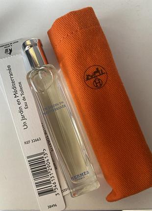 Hermes un jardin mediterranee 15 мл міні з мішечком (оригінал)
