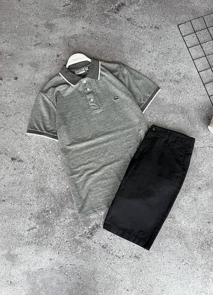 Комплект шорты + футболка lacoste в разных цветах