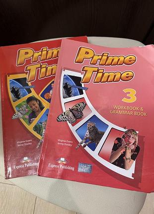 Підручник та зошит prime time 3 student's book + workbook