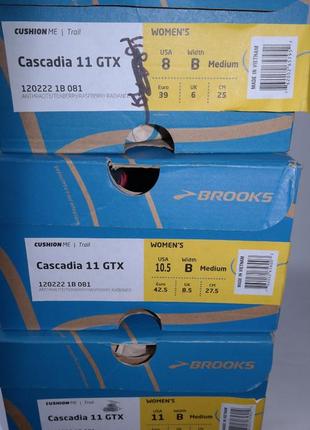 Brooks нові трейловые кросівки cascadia для бігу6 фото