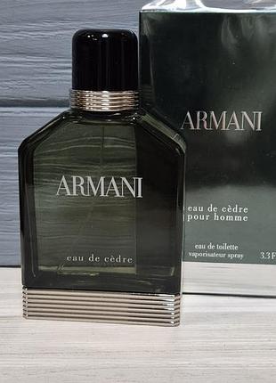 Парфум armani eau de cèdre