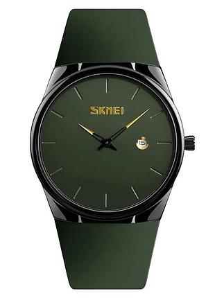 Часы наручные мужские skmei 1509ag, мужские круглые наручные часы, оригинальные мужские часы