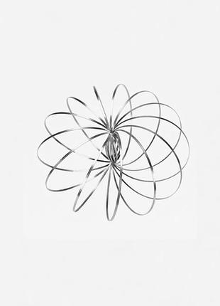 Антистресс пружина кольцо кистевой тренажер flow ring / magic spring