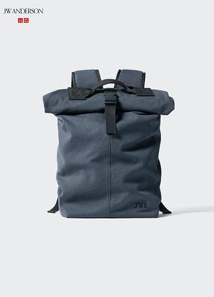 Большой тканевый рюкзак jw anderson uniqlo