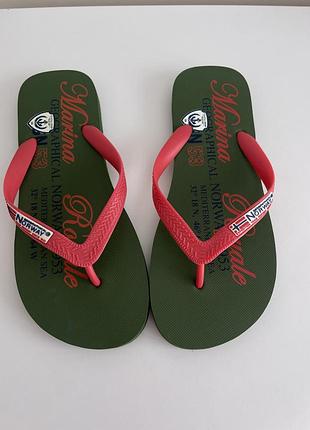 Нові пляжні в'єтнамки geographical norway р. 41 шльопанці