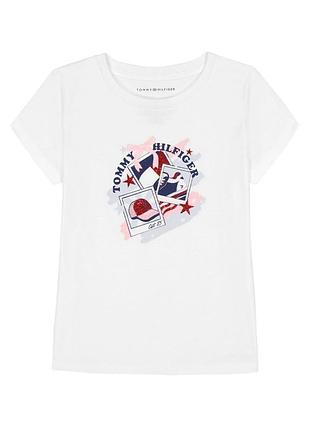 Детская футболка tommy hilfiger с принтом