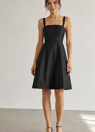 Сукня жіноча h&m чорна міді сукня