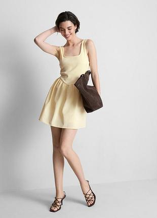 Мінісукня-корсет із сумішевої бавовни primark