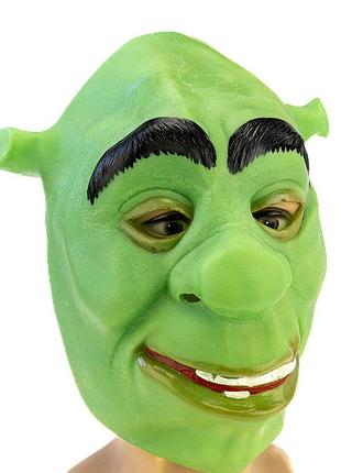 Маска гумова шрек