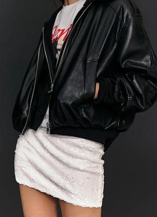 Юбка мини с шортиками bershka