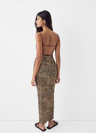 Міді сукня по фігурі bershka🌿