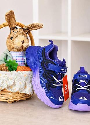 Кросівки дитячі bl&ki для дівчинки – нові, фіолетові