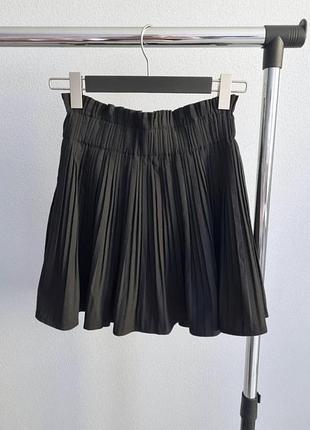 Шорти спідничка zara, пліссе, розмір хс, носила на м
