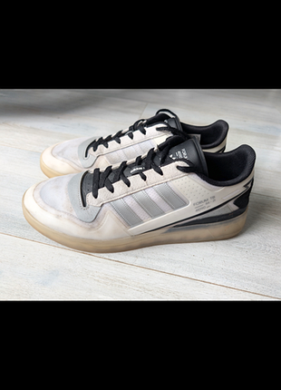 Кроссовки adidas forum tech boost 'white black' 46 размер