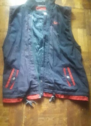 Винтажная жилетка nike premier