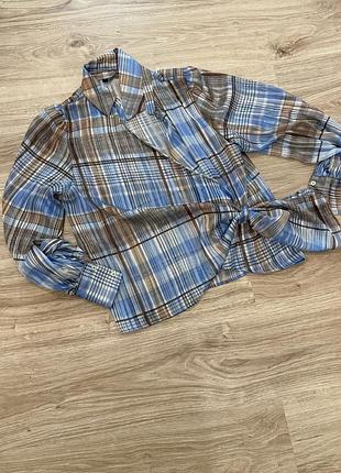 Рубашка zara на запах