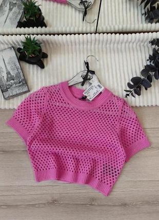 Новий в'язаний топ h&m p xs