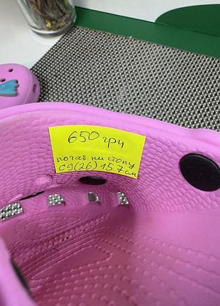 Оригинальные шлепанцы crocs 3