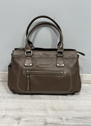 Шкіряна сумка longchamp
