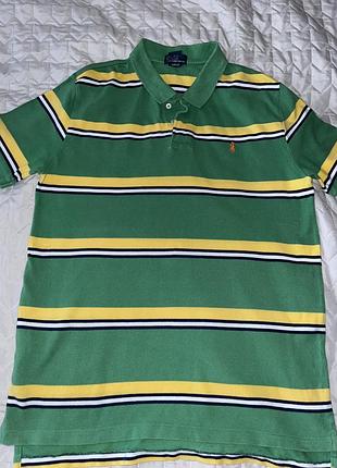 Чоловіче смугасте поло polo ralph lauren striped polo shirt original