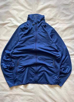Mammut mens nair jacket full zip navy blue