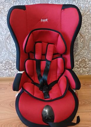 Автокресло siger 1-12 лет 9-36кг.