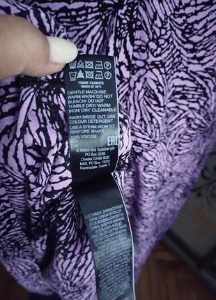 Вискозное платье m&amp;s collection 10
