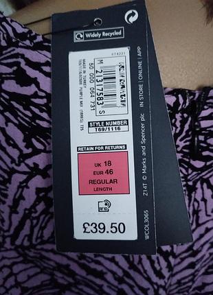 Вискозное платье m&amp;s collection 7