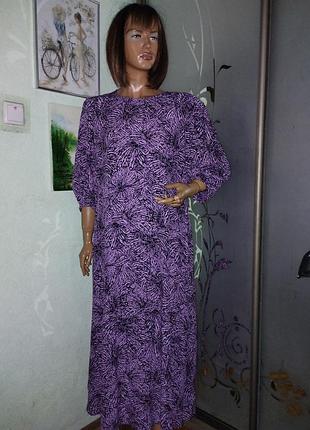 Вискозное платье m&amp;s collection 4